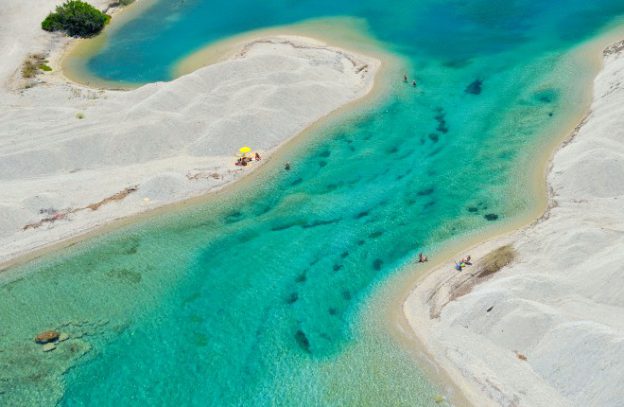 Glarokavos beach op Chalkidiki