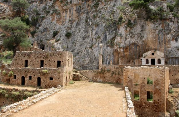 Gouverneto en Katholiko klooster op Kreta