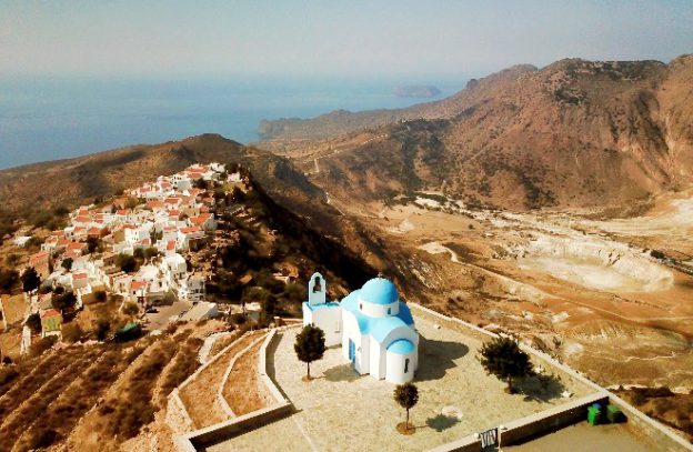 Foto's van Nisyros in Griekenland
