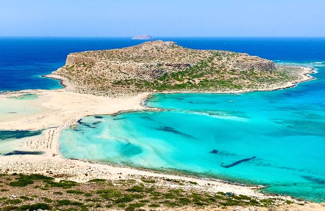 Balos beach op Kreta bij beste ter wereld
