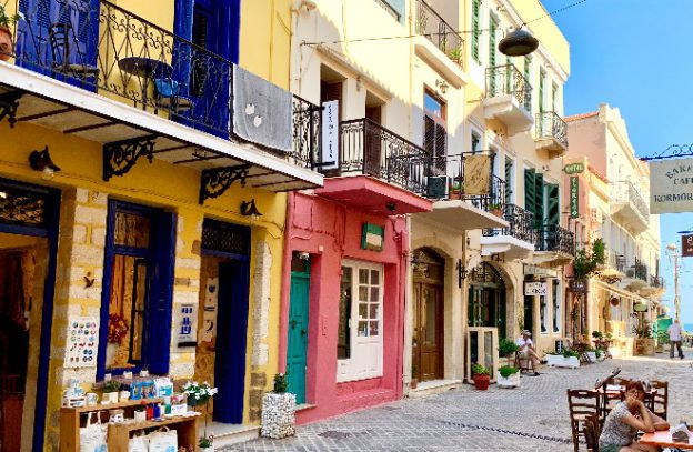De wijk Topanas in het gezellige Chania