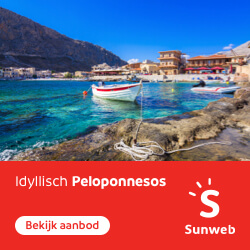 Peloponnesos vakantie met Sunweb