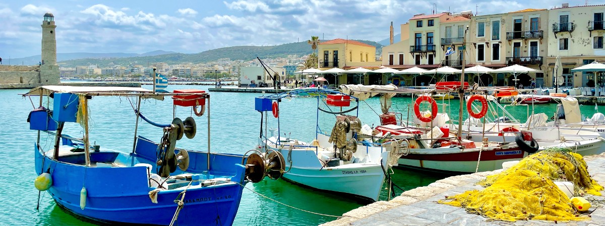 Rethymnon de Venetiaanse haven op Kreta.jpg