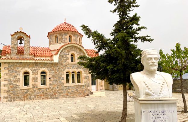 Zoniana bergdorp in binnenlanden Kreta
