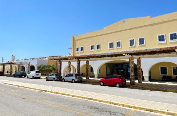 Karpathos airport in Griekenland