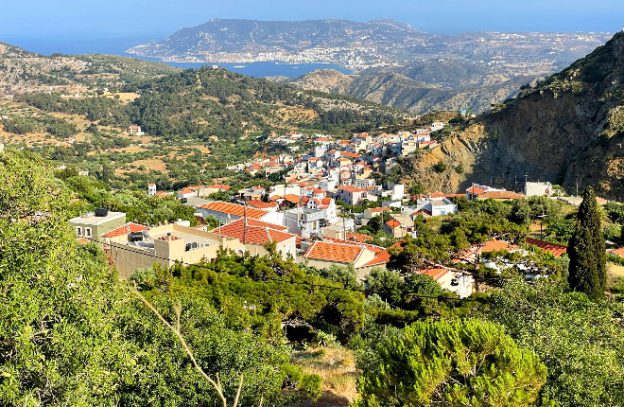 Volada in de bergen van Karpathos