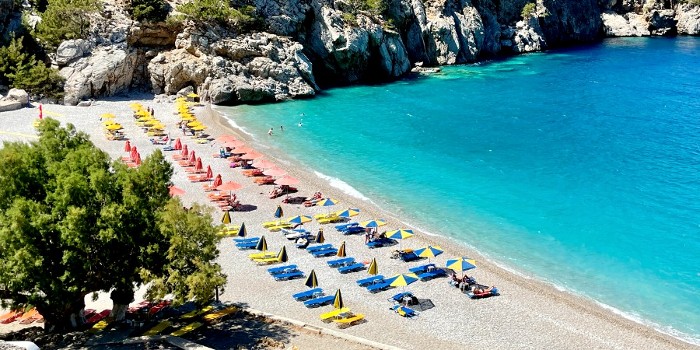 Griekenland bovenaan in top 20 Europese landen voor stranden