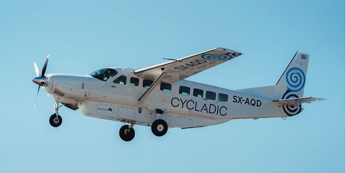 Fly Cycladic voor eilandhoppen in Griekenland