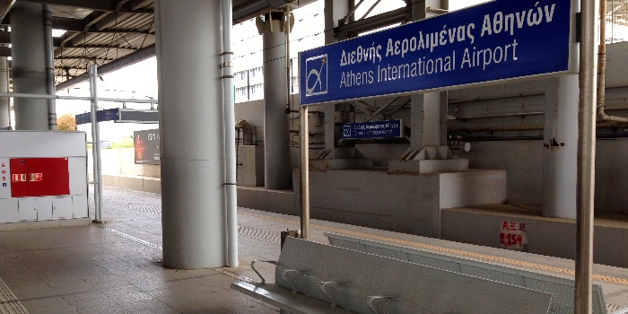 Metrostation van Athens International Airport