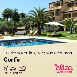 Corfu vakantie met Eliza was here
