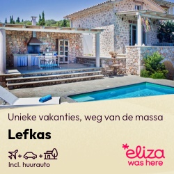Lefkas vakantie met Eliza was here