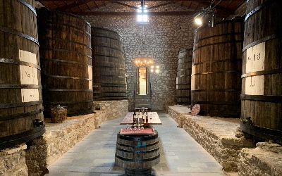 Samos wijnmuseum in Vathy