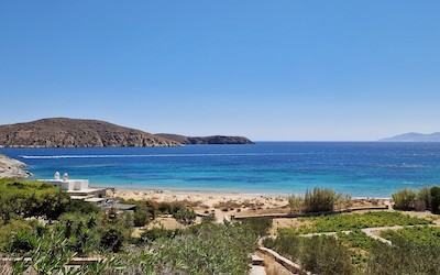 Karavi beach op Serifos