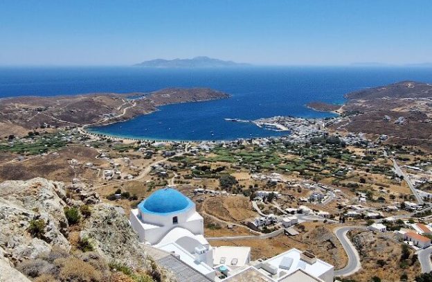 Serifos Chora uitzicht