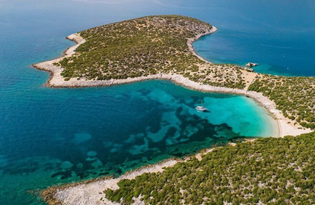 Samiopoula eilandje ten zuiden van Samos