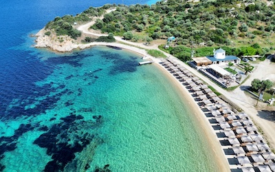 Agios Georgios beach op Ammouliani