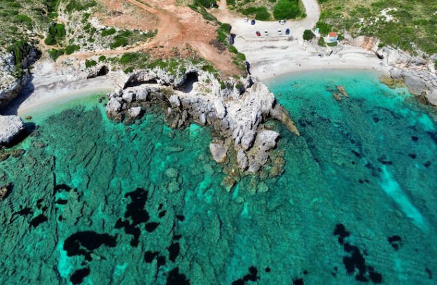 Lagadakia of Lagkadakia beach op Kefalonia