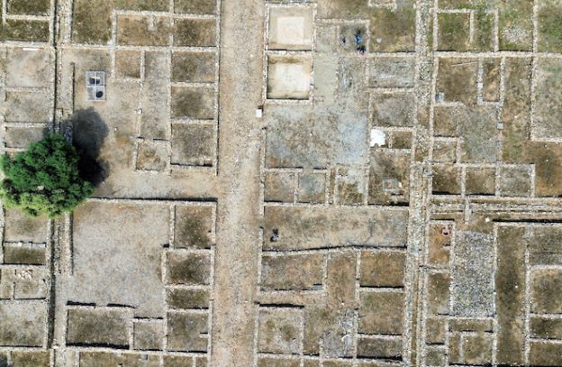 Olynthos archeologische bezienswaardigheid Chalkidiki
