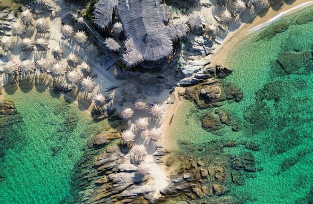 Tigania beach op Sithonia