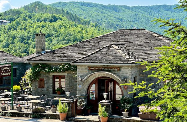 Kipi bergdorp in Zagoria streek
