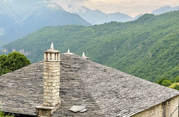 Syrrako dorp in Tzoumerka