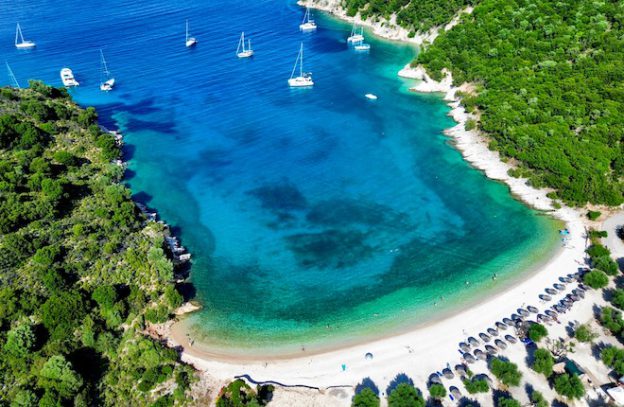 Filiatro beach op Ithaki