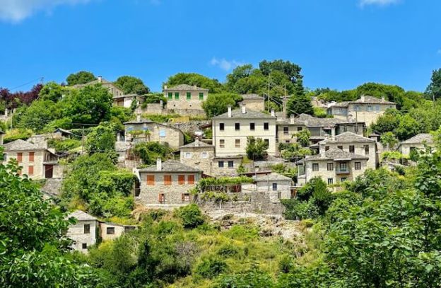 Vitsa bergdorp in Zagoria