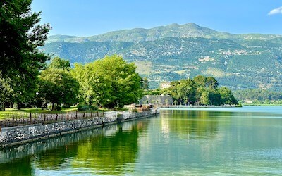 Ioannina stad in Epirus