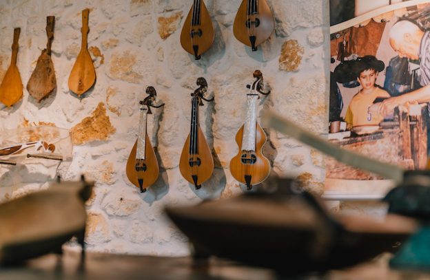 Lyra museum en workshop van Stagakis op Kreta