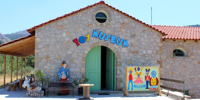 Het Speelgoedmuseum op Rhodos in Griekenland
