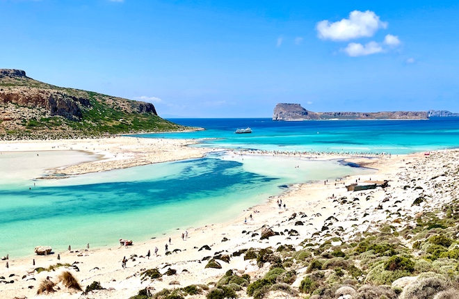Balos beach op West-Kreta