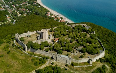 Fort van Platamonas op Pieria