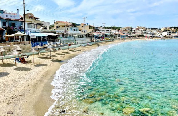 Vakantie aan het strand van Agia Pelagia