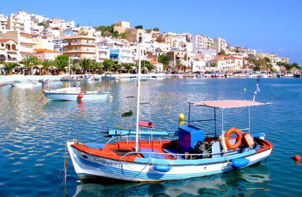 Haventje van Sitia op Oost Kreta