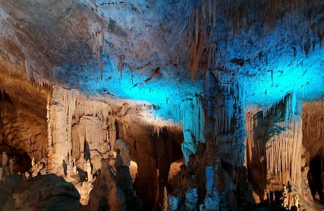 Perama cave in Epirus Griekenland