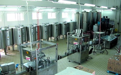 Vantana distilleerderij in Patras Griekenland