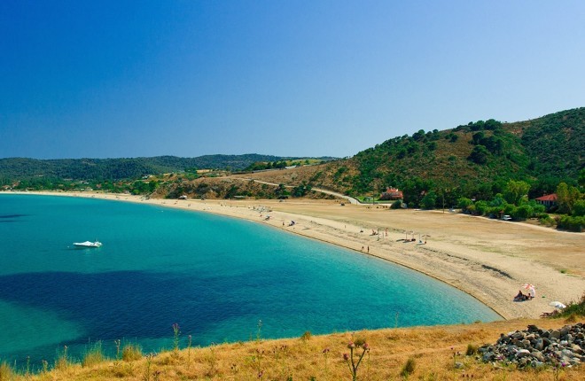 Trani Ammouda beach op Chalkidiki