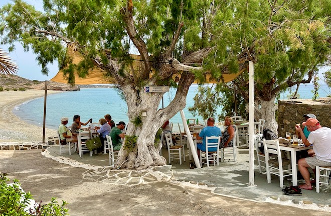 Diaskari taverna Zuid Kreta