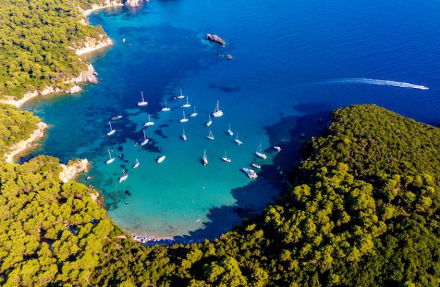 Skala beach op Epirus