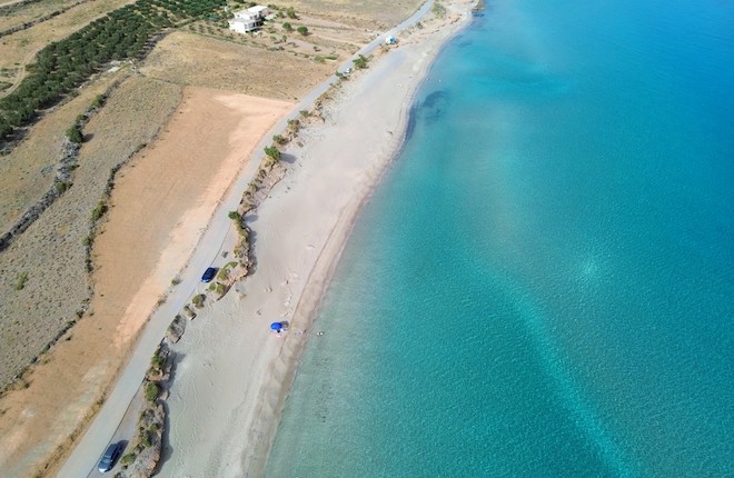 Xerokambos in het zuidoosten van Kreta