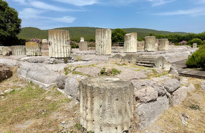 Archeologische site van Messon op Lesbos