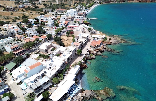 Plaka op Kreta tijdens vakantie