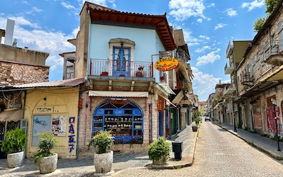 Ioannina oude binnenstad in Epirus