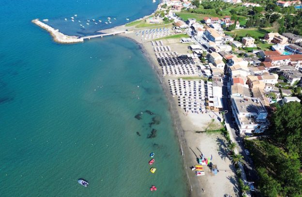 Strand van Roda op Corfu