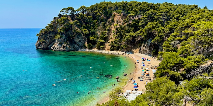 Alonaki fanariou mooiste strand van Epirus in Griekenland