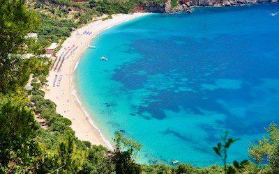 Lichnos beach bij Parga