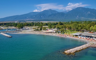 Litochoro beach in Pieria