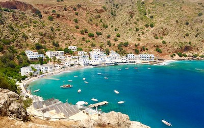 Loutro kustdorp Zuid-Kreta