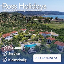 Peloponnesos vakanties met Ross Holidays