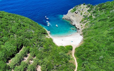 Snorkelen bij Liapades op Corfu